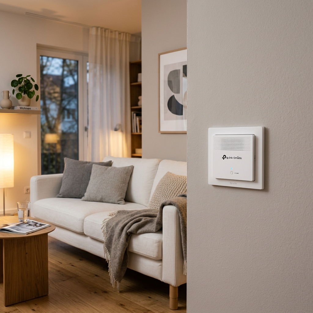 TP-Link Omada EAP230-Wall im Wohnzimmer
